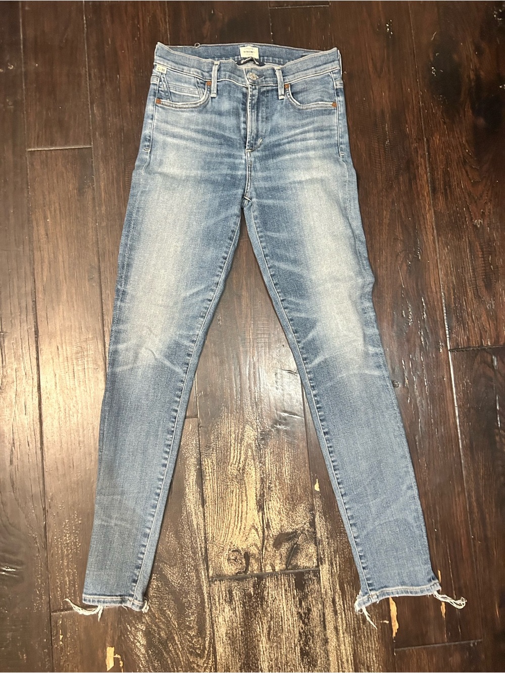 Citizens Of Humanity Women's Skinny Jeans in Light Blue Wash